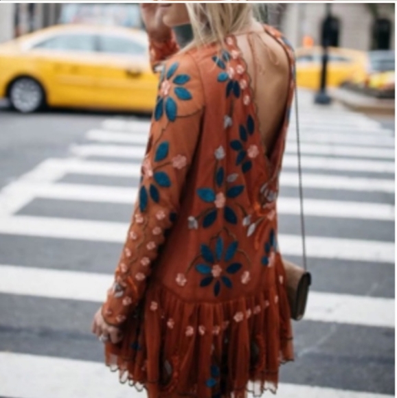 FINAL PRICE! Free People wild hearts Dress - Picture 4 of 4